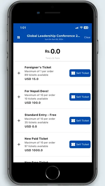 EventsMo Host screenshot 3
